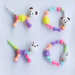 creative elasticity animal magic bracelet children's bracelet magical animal Kitten rabbit kids bracelet toy twist gift jewelry