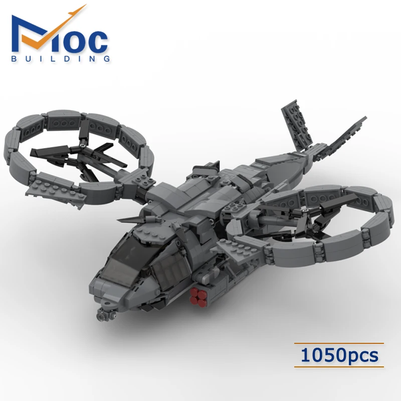 MOC Building Block Military Sa-2 Samson Plane Fighter Morden Warplane Sets Aircraft Assembly Models Toys for Boys