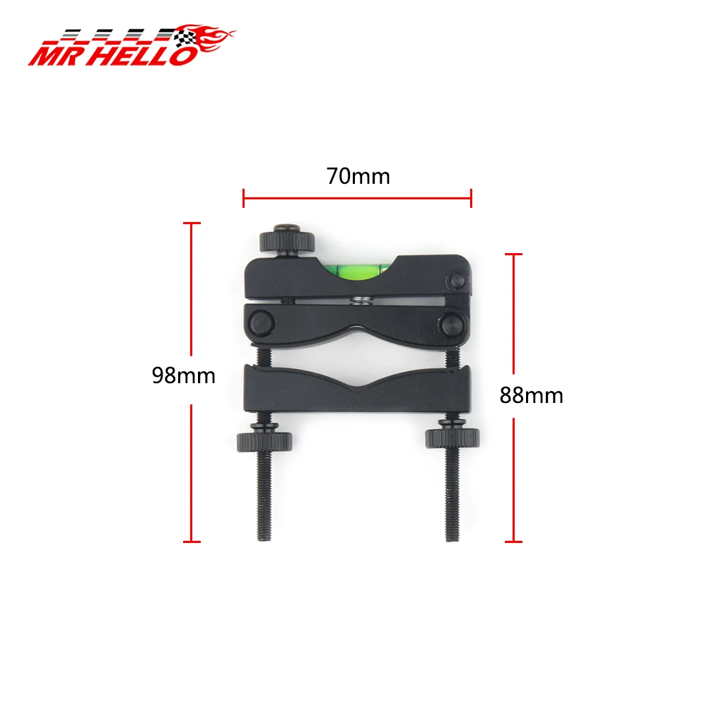 Car Accessories Angle Level Instrument Scope Leveling System Aluminum Alloy Professional Reticle Leveling System