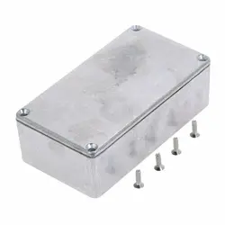 125B Style Effects Pedal Aluminum Stomp Box Enclosure 122*66*39.5mm for Guitar Instrument