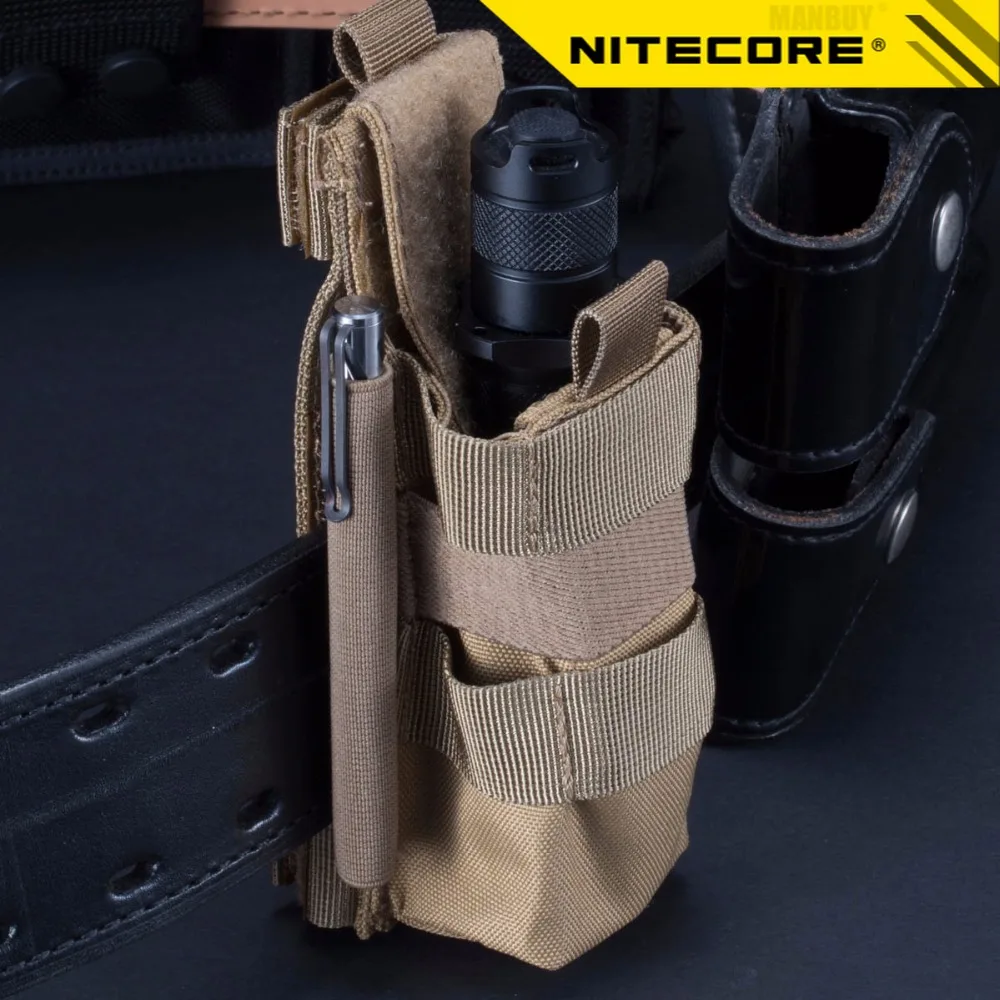 

NITECORE NCP30 NCP40 тактическая кобура фонарик держатель Чехол 1000D нейлон Профессиональный Открытый Охота оборудования 2 вида цветов
