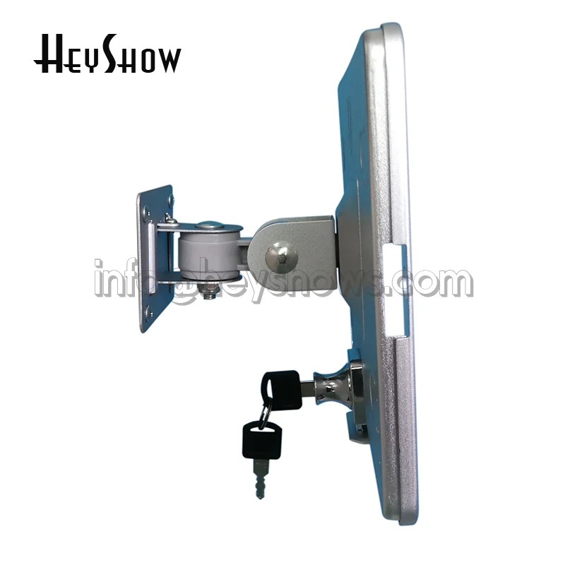 Wall Mount Tablet Ipad Security Lock Display Stand Bracket Kiosk Anti Theft Case Soporte De Bloqueo De Seguridad For IPad 2 3 4