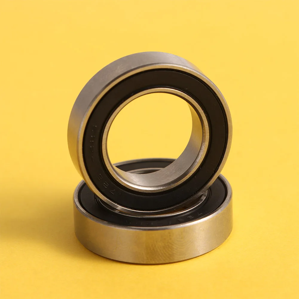 2Pcs 17287-2RS MR17287 17287 17287RS GCR15 Ball Bearing 17x28x7mm Bike Wheels Bottom Bracket Repair Bearing