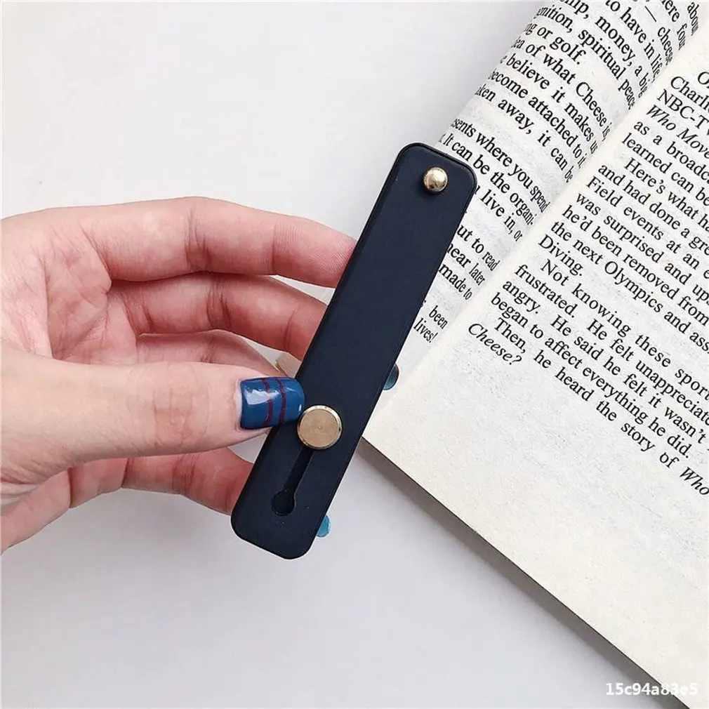 1 قطعة إصبع حامل هاتف دائري المحمولة كاندي عادي المعصم عصبة اليد حامل آيفون بقبضة الأصابع دفع سحب العالمي موبايل حامل جوّال بلاستيكي حامل