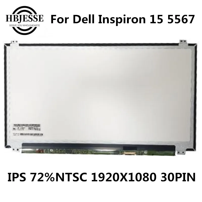 

15.6" Matrix Replacement For Dell Inspiron 15 5567 i7-7500U Display LCD LP156WF6 SP 72% NTSC IPS FHD 1920X1080 LED Screen Panel