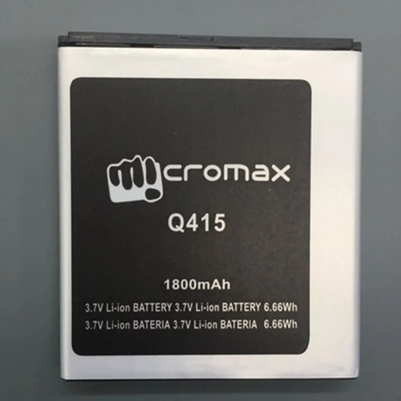 

NEW Q415 New Arrived 1800mAh Battery for Micromax Q415 Batteries