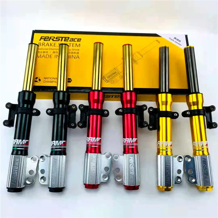 Universal Motorcycle Front Forks Front Shock Absorbers Suspension CNC 30 core 360mm/400mm For Yamaha NIU Scooter Modify