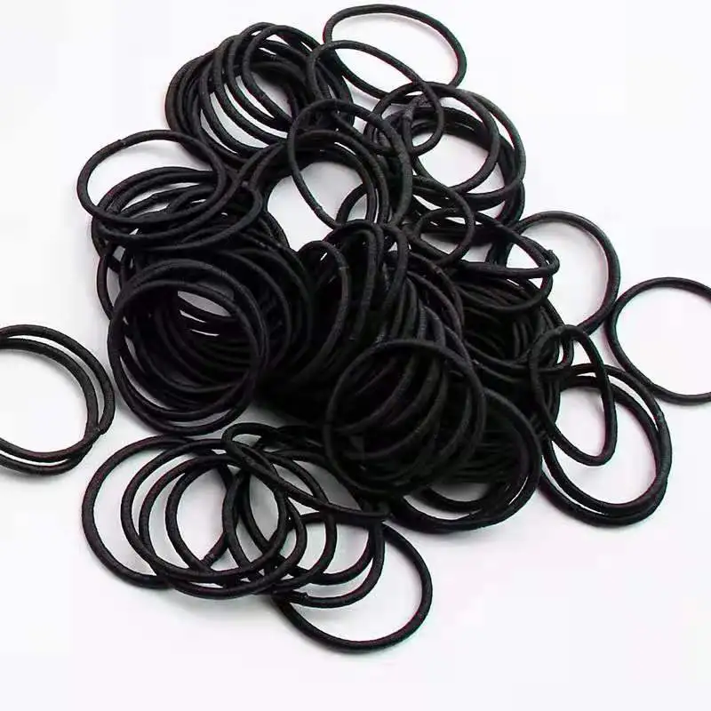 

10000pcs/lot 2mm thin Endless Snag Free Hair Band Elastics Bobbles Bands Ponios Mixed Ponytail Baby Girl Elastics Bands