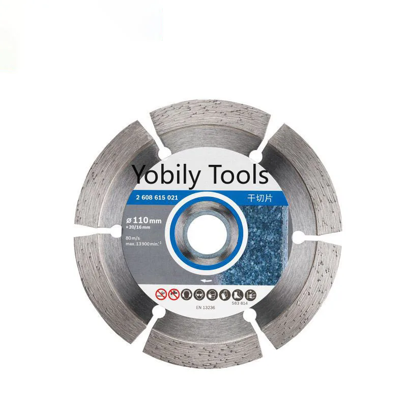 For Bosch marble and masonry cutting disc 110mm*1.6mm diamond saw baldes