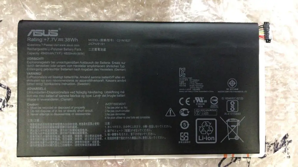 

New genuine Battery for ASUS Chromebook Flip C101PA C21N1627 7.7V 4940mAh