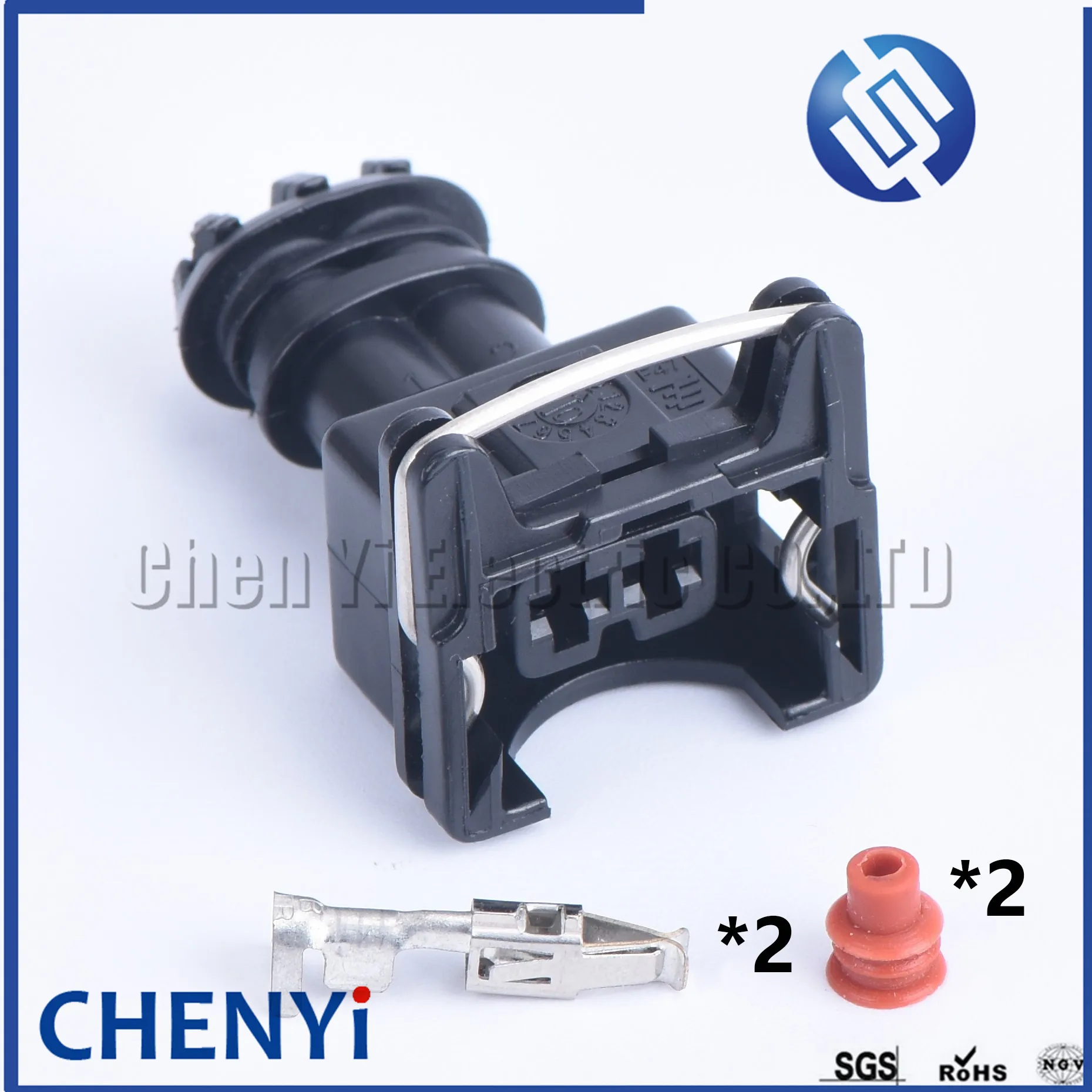 5 set 2 Pin efi series female  Replacement Waterproof Electrical Wire Connector Plug EV1 282762-1 282189-1