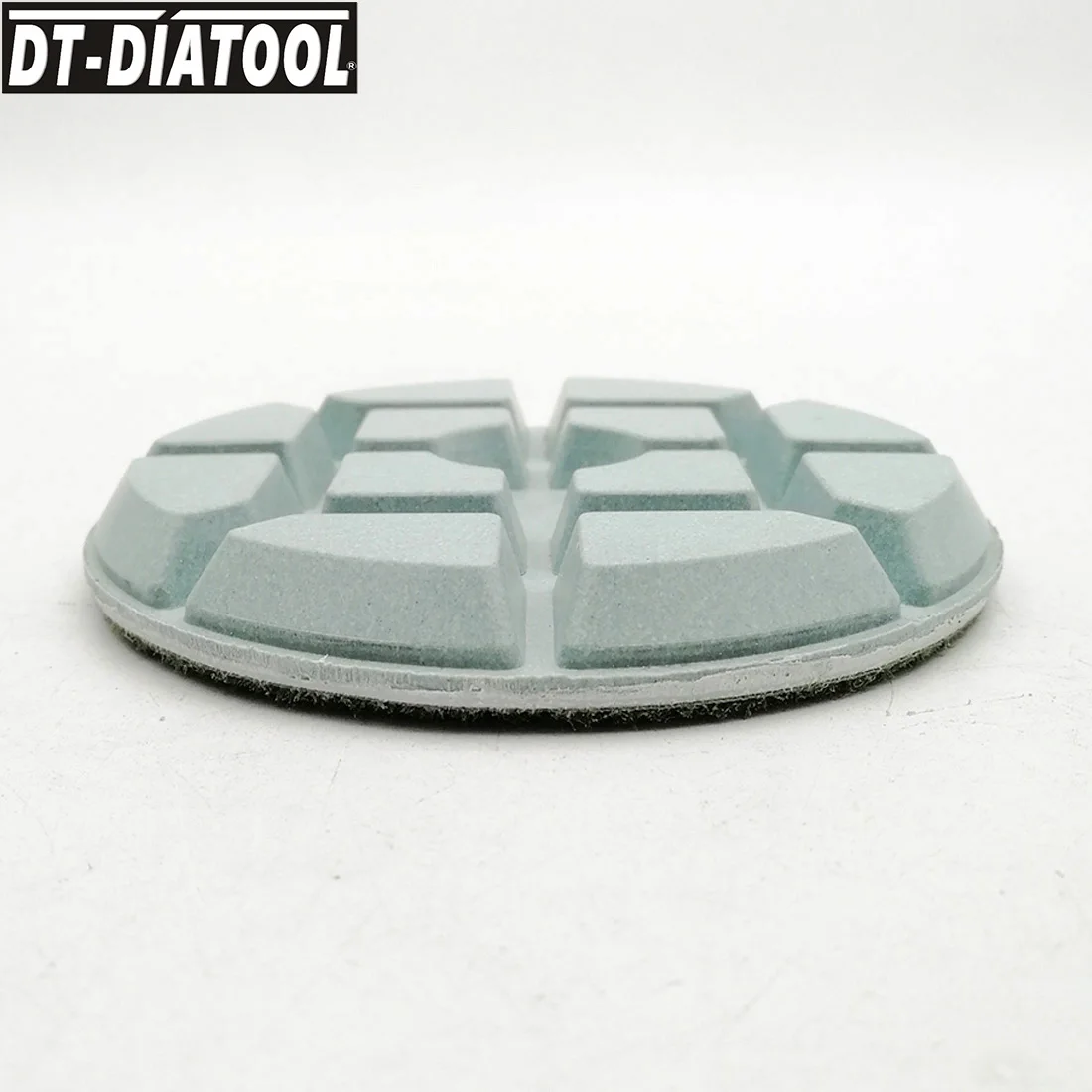 DT-DIATOOL 9 Dia 100 Mm/4 Inch Grit #400 Diamant Polijsten Hars Bond Concrete Schuurschijven voor Repareren Betonnen Vloer