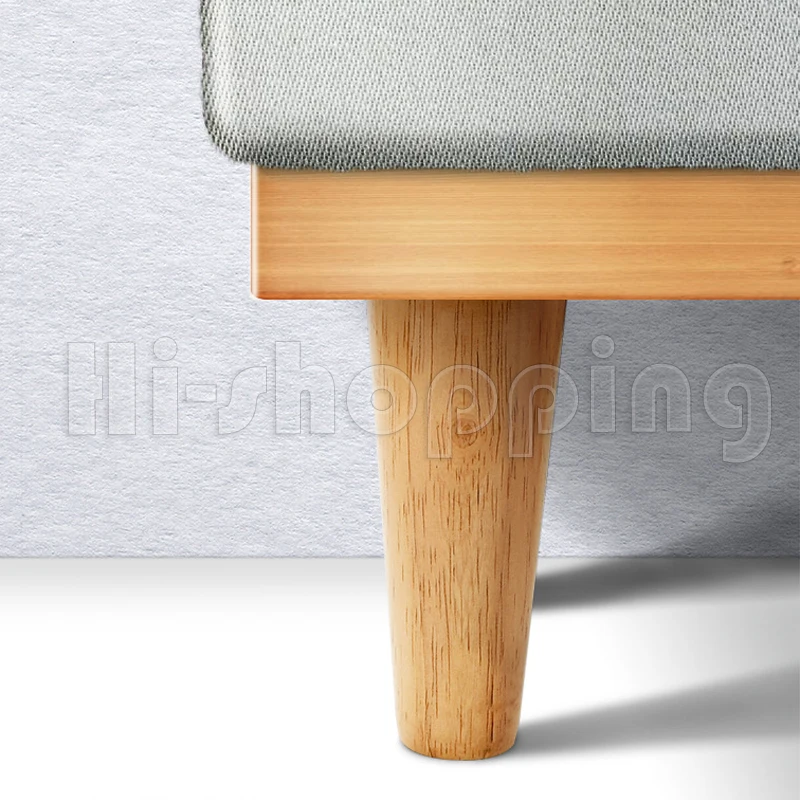 1 Piece of Solid Wood Height Adjustable Tilt Furniture Feet, Sofa Table Feet, Cabinet Feet With Connector And Screws