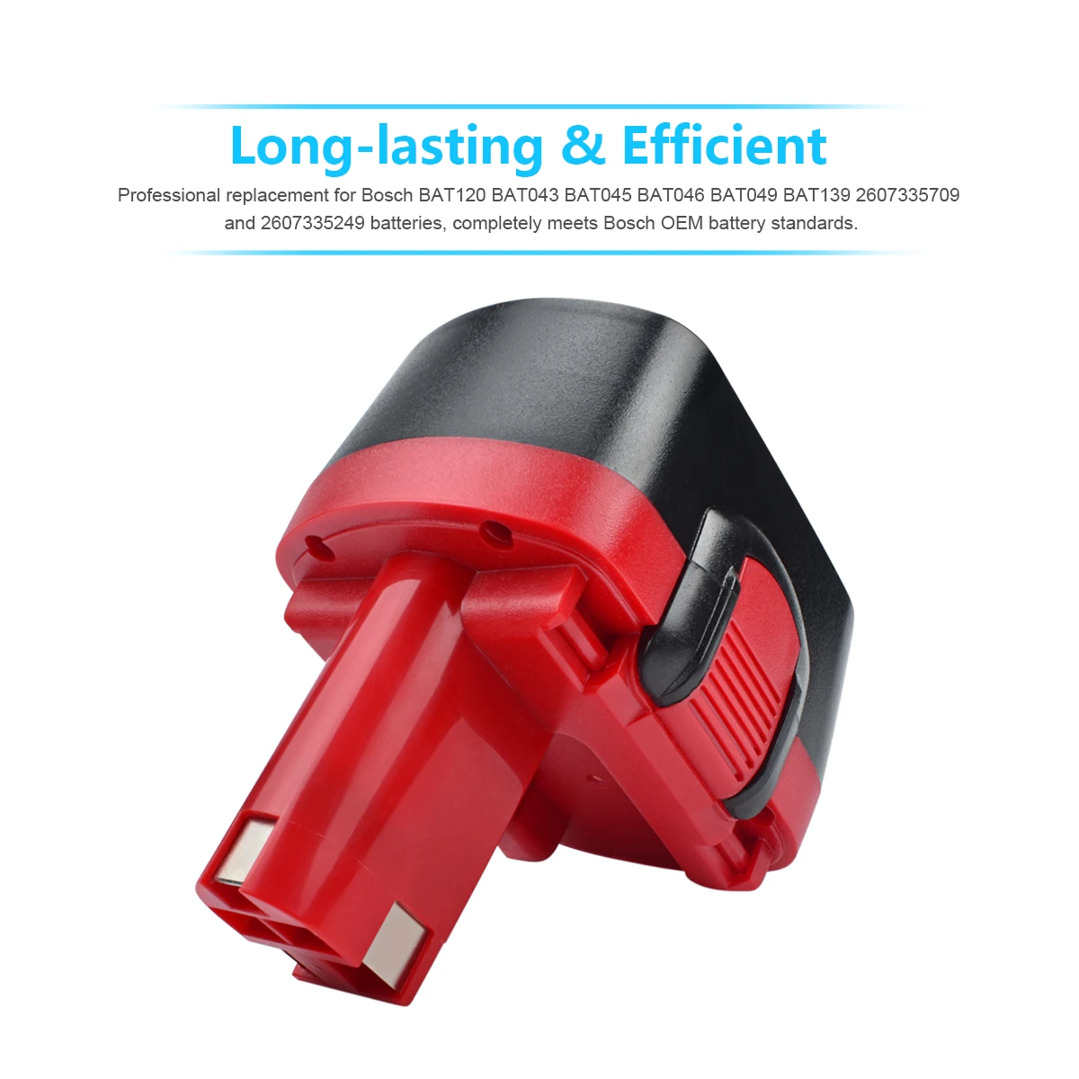 Bateria de perfuração Powtree-Ni-MH, 3500mAh, 12 V, para Bosch, 12 V, BAT043, BAT045, BAT046, BTA120, BAT139, GSR 12 VE-2, PSR 12VE-2