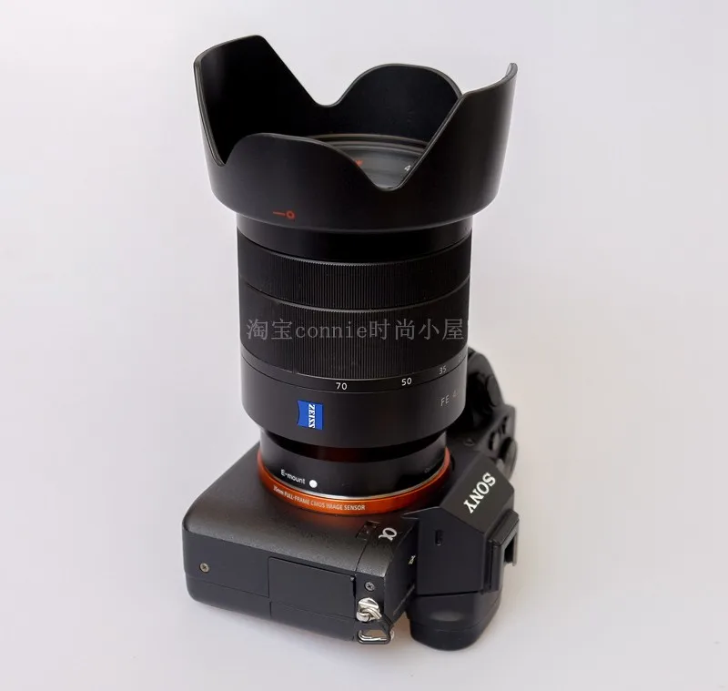 ALC-SH130 sh130 reverso pétala flor lente capa 67mm para sony fe 24-70mm f4 za oss lente da câmera 24-70 4