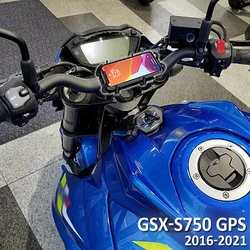 Для Suzuki GSX-S 750 2016 2017 2018 2019 2020 2021 мотоцикл черный мобильный телефон держатель GPS Подставка Кронштейн GSX-S750