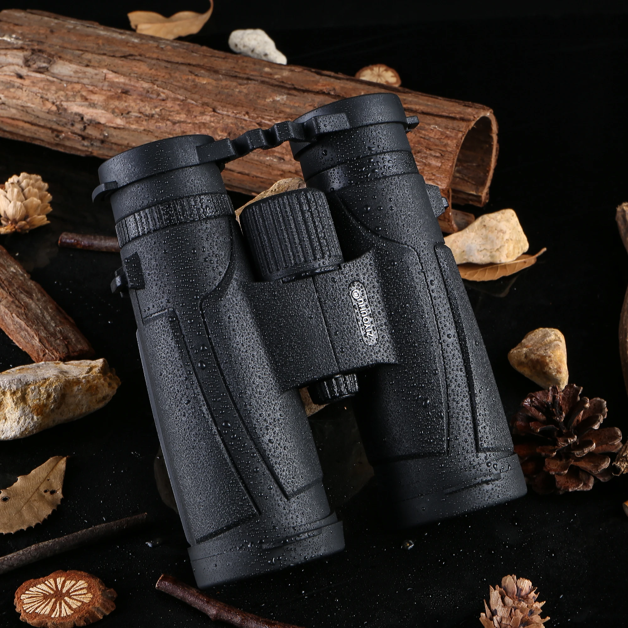 Imagem -02 - Binóculos hd Impermeáveis Outdoor Camping Hunting 10x42 Telescópio Prisma Totalmente Revestido Revestimento de Borracha Metal Estrutural