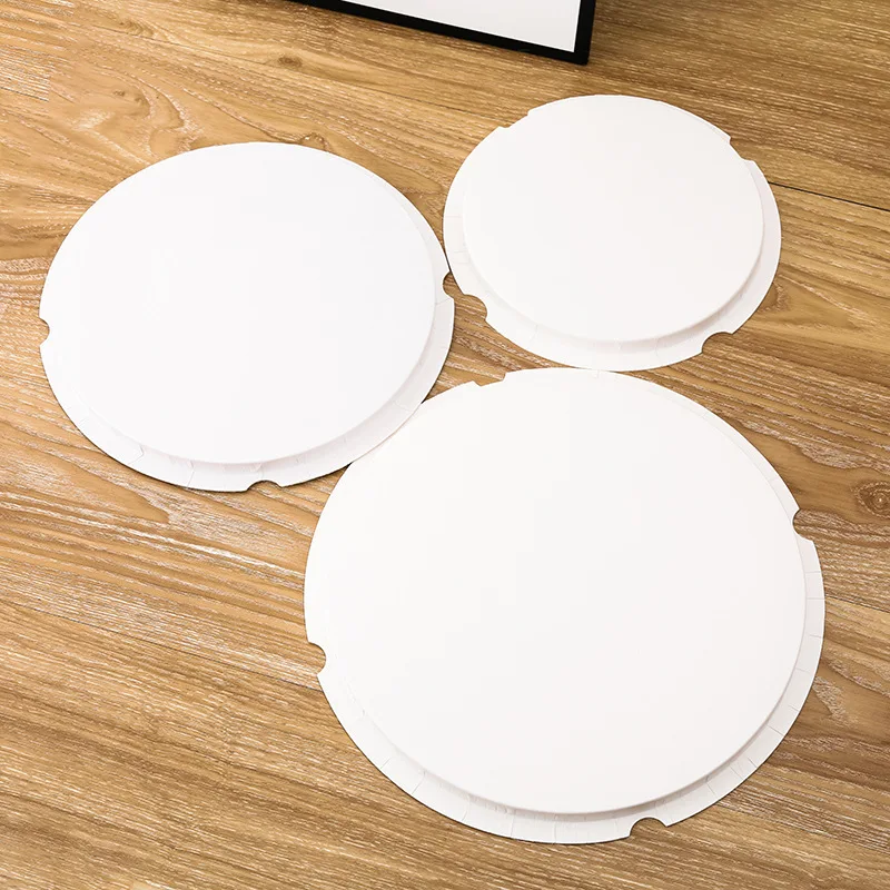 2 Stuks 26*32Cm Clear Deksel See Through Ronde Taartdoos Duidelijk Bakkerij Pakket Caja De Pastel Redonda