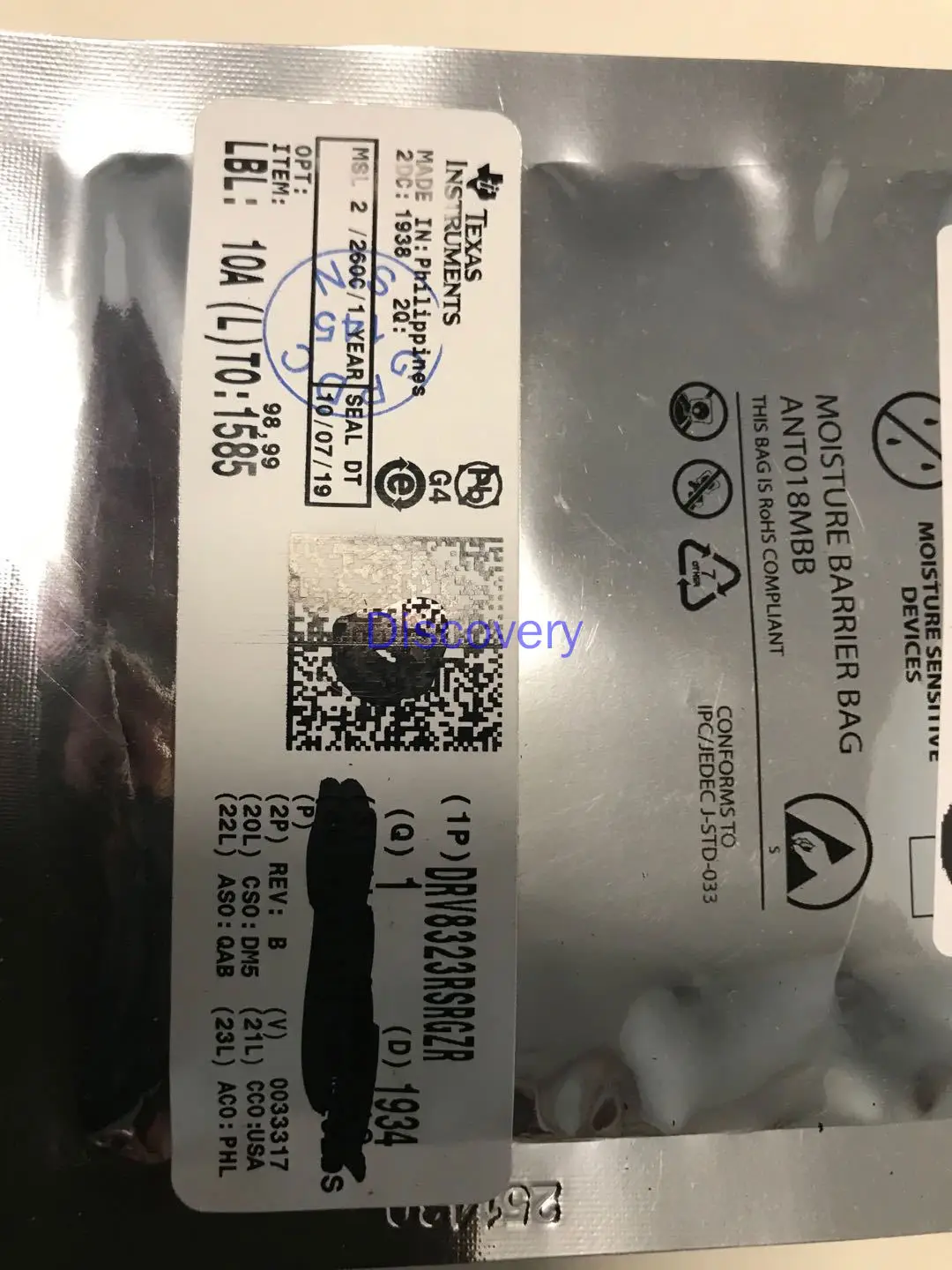 Nuovo originale autentico DRV8323RS DRV8323RSRGZR VQFN-48 Ti