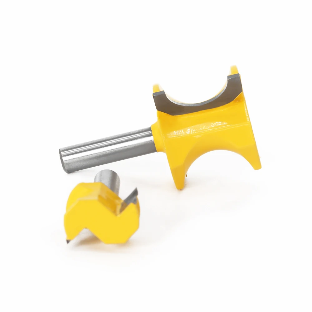 1Pc Bullnose Router Bit Set C3 Con Punta In Carburo 8 millimetri \