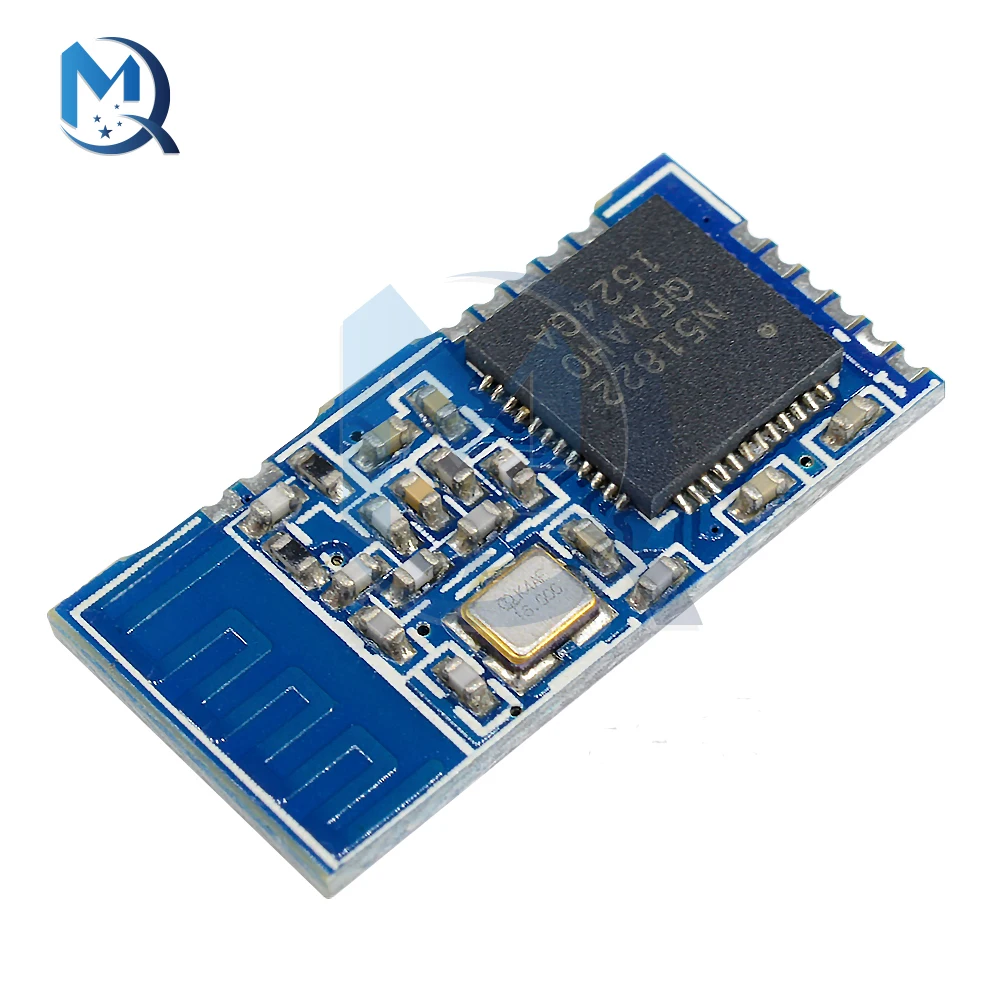 NRF51822-04 Low Power Consumption 3.3V Mini AT Command BLE 4.0 WIFI Wireless Bluetooth Module TTL UART Interface Slave