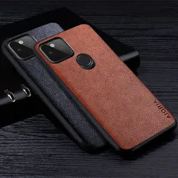 Litchi Leather Case For Google Pixel 5 4A 5A 5G 4 XL Premium Business Style Protective Back Cover For pixel 4a 5g phone case