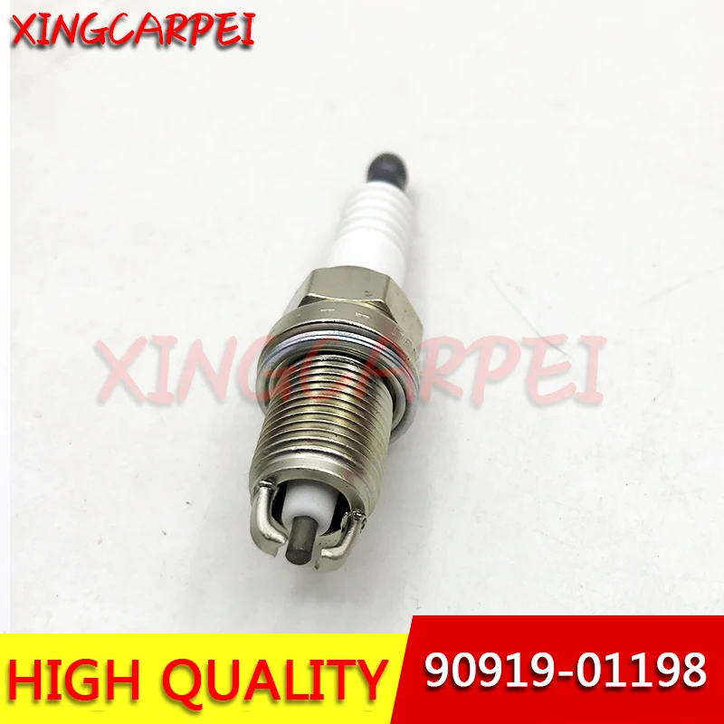 4/6pcs 90919-01198 K20TR11 Spark Plug For Toyota Avensis Camry Corona Caldina RAV4 Picnic Vista 90919 01198 K20TR11