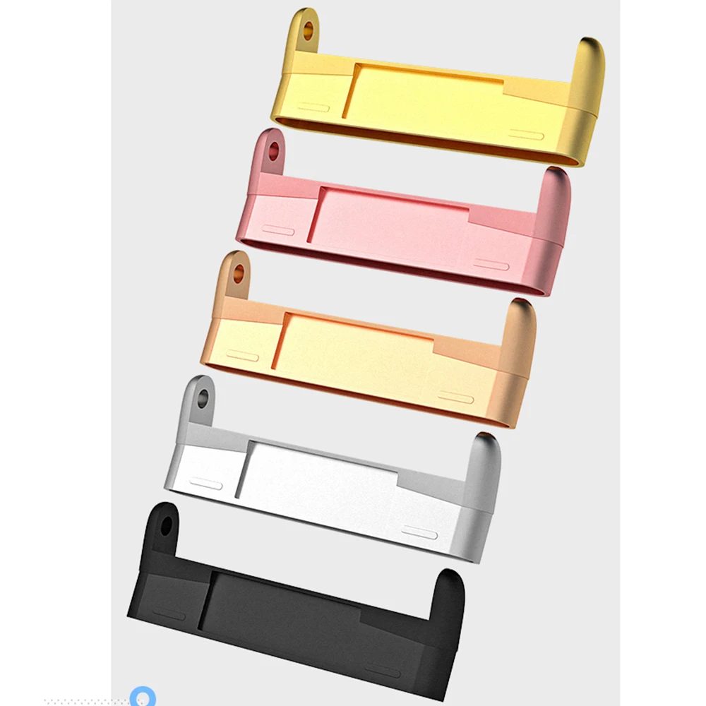 محول موصل معدني بديل من BEHUA لسوار الساعة الذكية Fitbit Versa 3 4 ملحقات ساعة من الفولاذ المقاوم للصدأ عالية الجودة