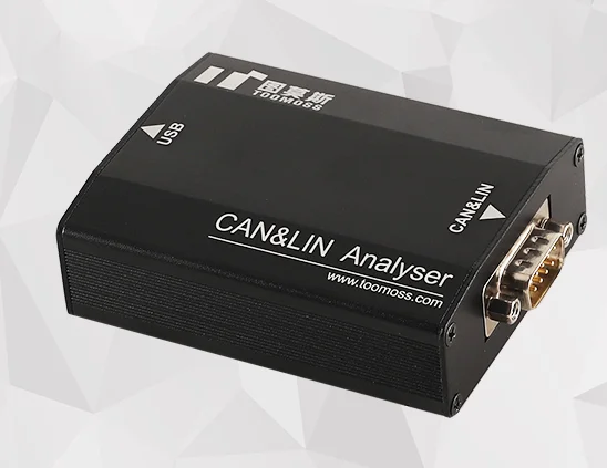 High-speed USB to CANFD LIN PWM K Protocol Analyzer Supports DBC LDF Electromagnetic Isolation