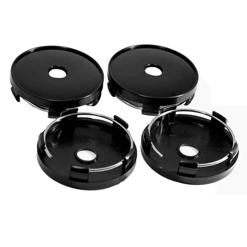 4Pcs 60mm Universal Car Covers Center Wheel Cap Rim Hole Hubcap Professional SUV Best Durable Practical