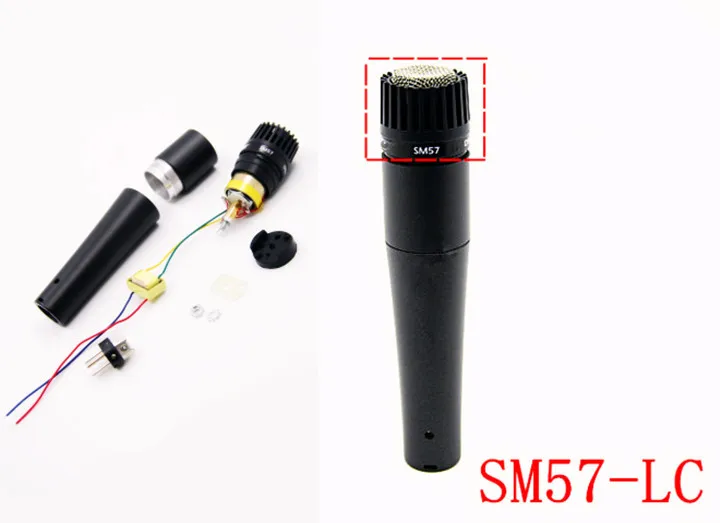 2 pcs Real Transformer!Clear Sound Handheld INSTRUMENT MICROPHONE Mike SM 57 57LC SM57 SM57LC