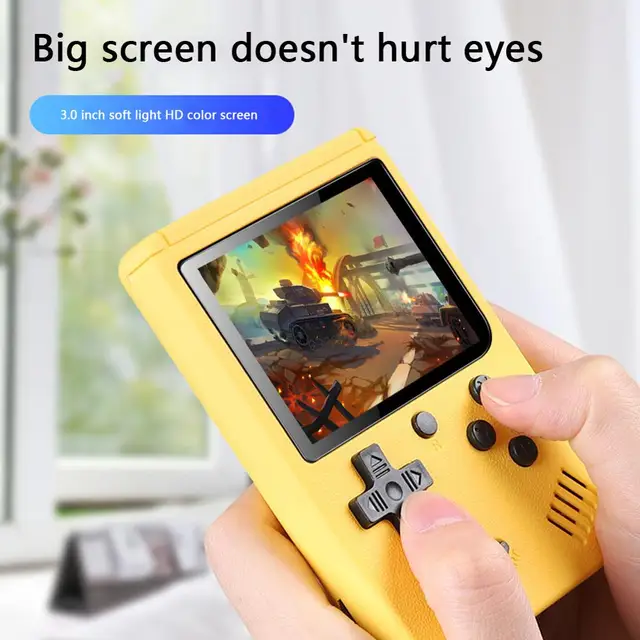 MINI Games Handheld Game Players Portable Retro Video Console Boy 8 Bit 3.0 Inch Color LCD Screen Games 3