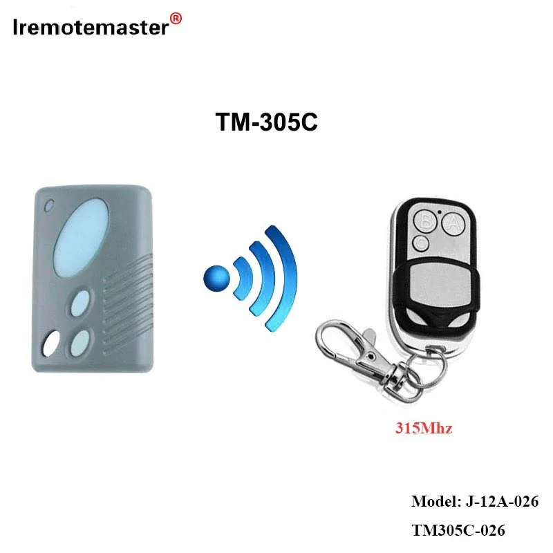 

For Gliderol TM-305C GRD2000 GTS2000 Garage Door Remote Control 315MHz Gate door remote