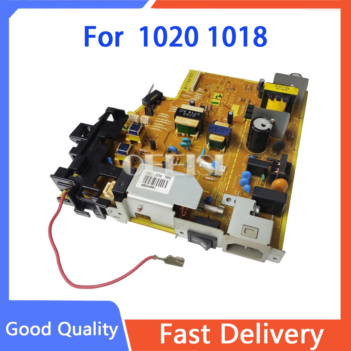 Original Test for HP1020 1018 Power Supply Board RM1-2315-000 RM1-2315 (110v) RM1-2316-000CN RM1-2316 (220v) printer parts