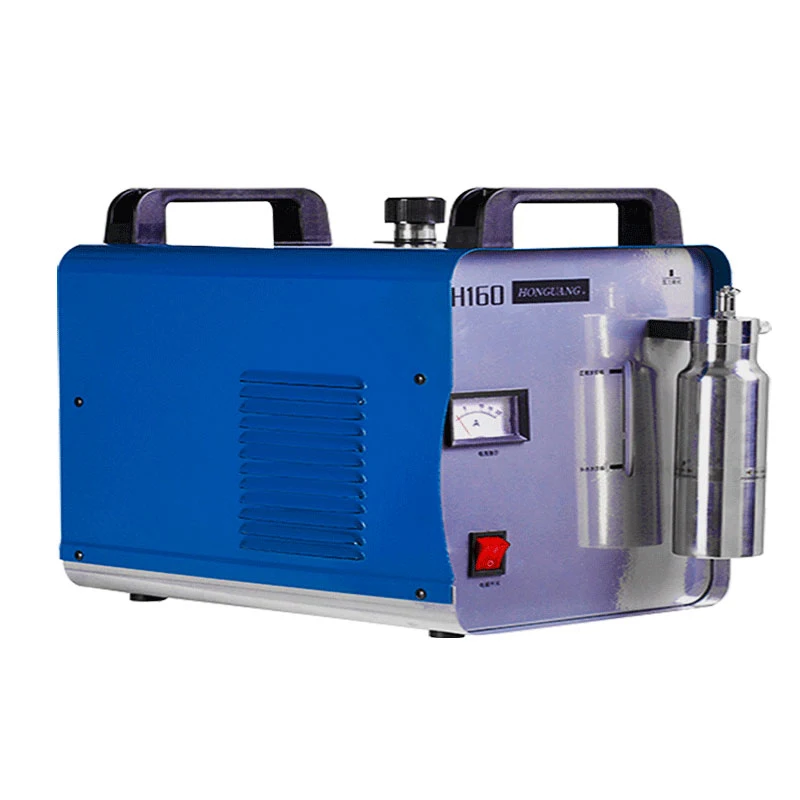 220V Acrylic Flame Polishing Machine H160/H180 Plexiglass Acrylic Electrolysis Water Welding Machine Hydrogen Oxygen Generator