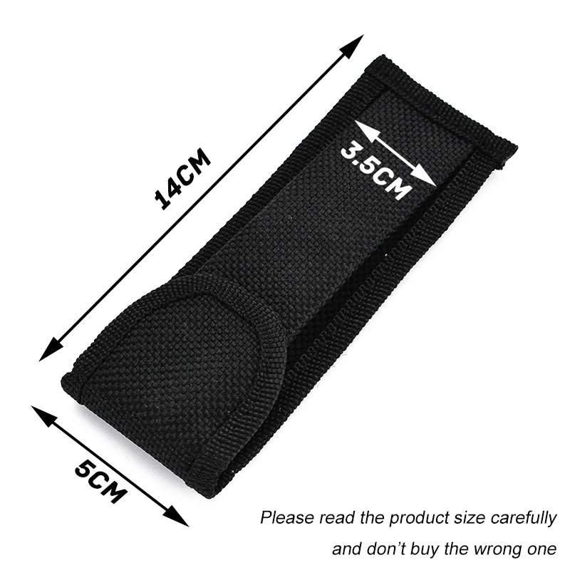 14*5cm EDC Nylon Pliers Scabbard Pouch Army Knives Cover Bags Pouch Nylon Oxford Folding Knife Packaging Case Belt Knife Bags