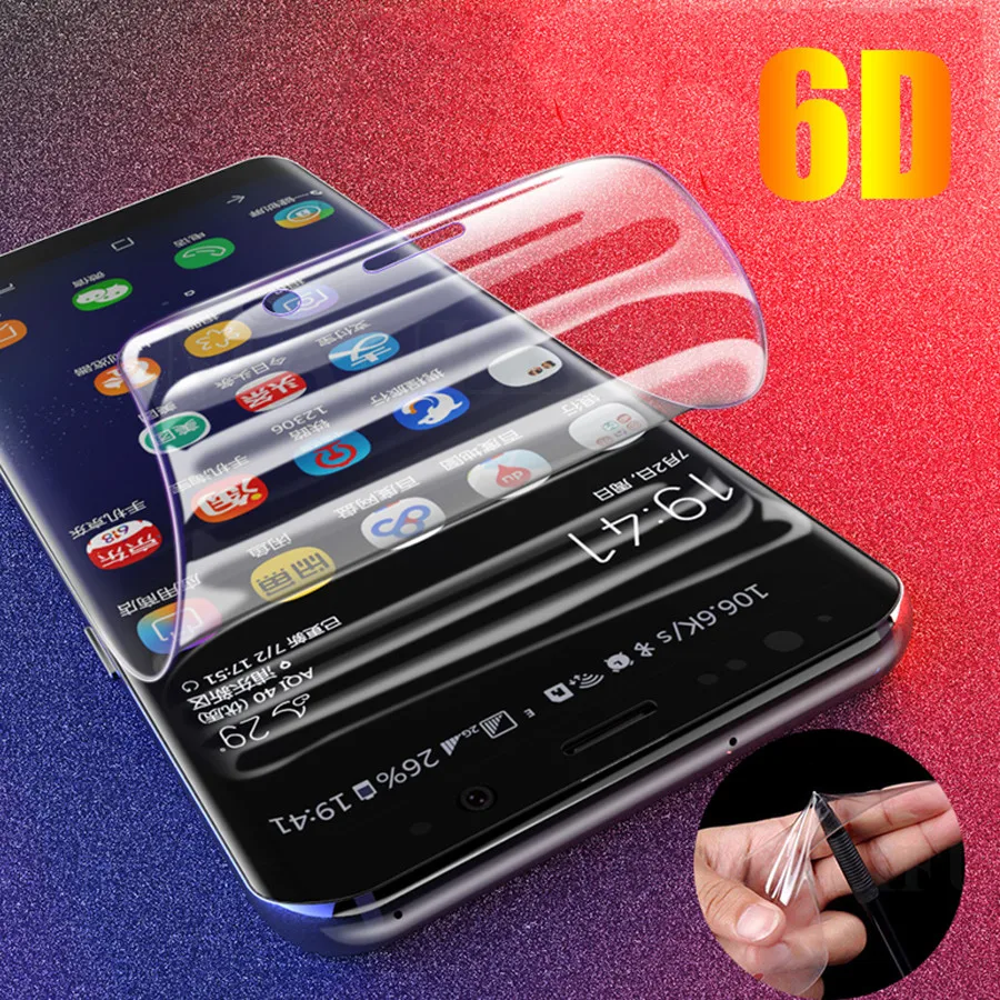 Smartphone 9H Hydrogel Film For Oukitel WP9 WP5 C18 Pro WP6 WP7 Protective Film Screen Protector Cover phone