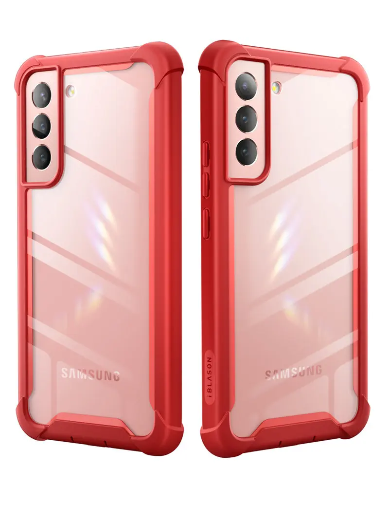 For Samsung Galaxy S22 Case 6.1inch (2022 Release) I-BLASON Ares Full-Body Rugged Bumper Cover WITHOUT Built-in Screen Protector