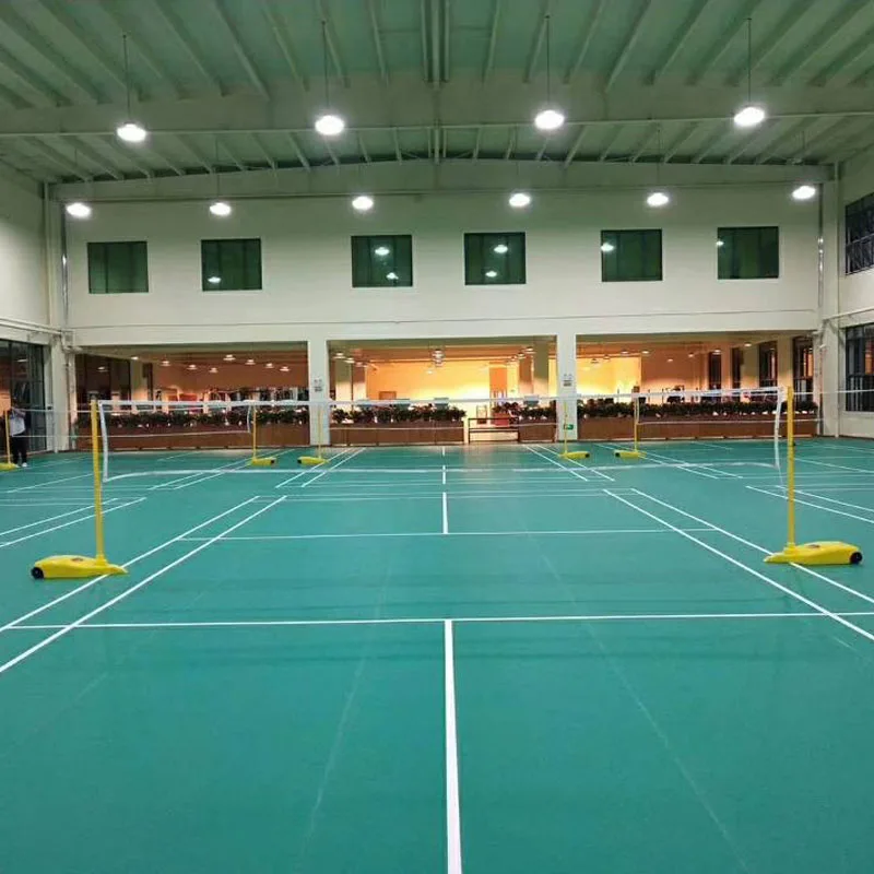 Beable Indoor Anti-Slip Badminton Court Vinyl Mat 4.5MM 5.0MM 6.0MM Thickness PVC Floor for Badminton Cover