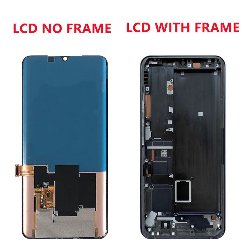 Super Amoled Lcd For Xiaomi Mi CC9 Pro CC9Pro LCD Display Touch Screen Digitizer Part For Mi Note10 Pro Note10Pro Screen