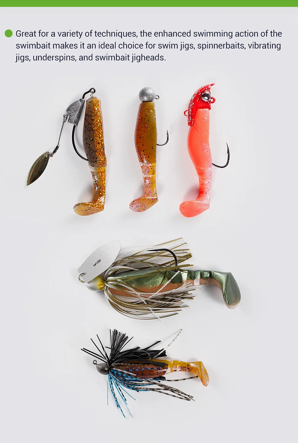 Bassland Weicher Köder 55mm 75mm 85mm Silikon Köder Künstliche Wobbler Karpfen Bass Pike Fishing Tackle Leurre Souple – Detail 4