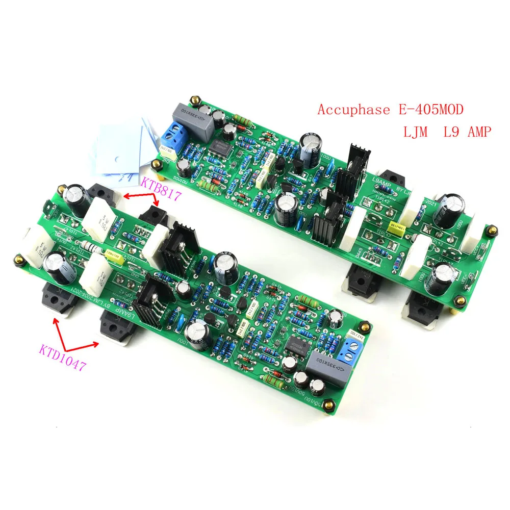 Golden Throat Accuphase E405-MOD Modified Version Front And Rear Combined Power Amplifier Parts Finished Board