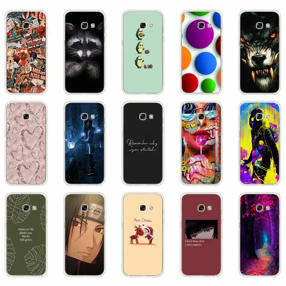 for Coque Samsung Galaxy A3 2017 Case Cover A320F Soft TPU Silicone Back Protective Phone Case for Fundas Samsung A3 2017 Case