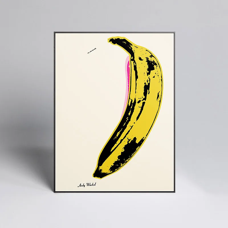 

Andy Warhol "banana" Pop Artwork Posters Pictures Canvas Wall Art Decorative Print Home Decor Paintings Living Room Decoration