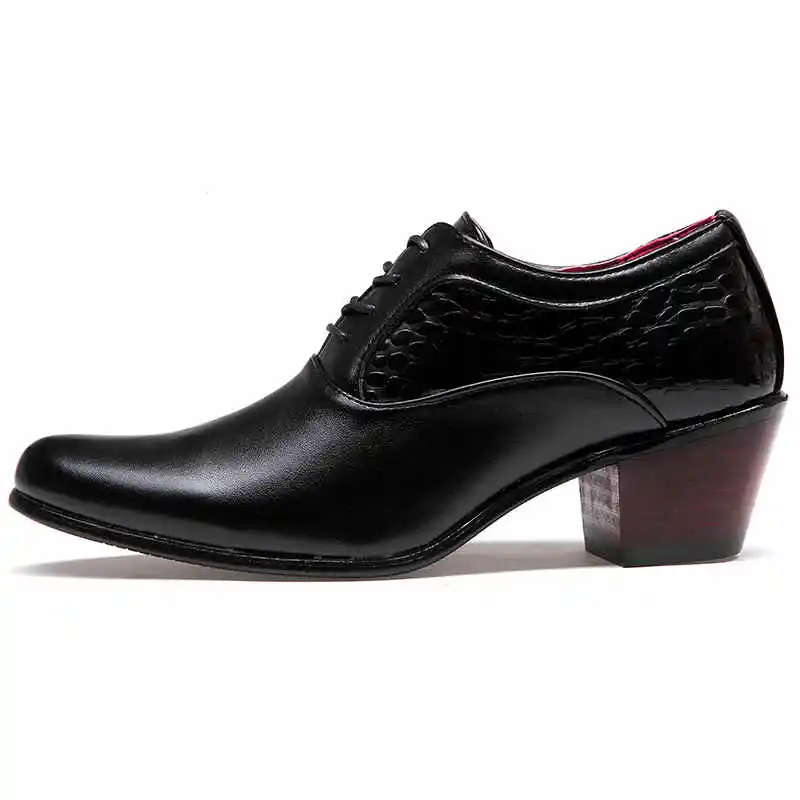 HOOENG Formele schoenen jurk oxford for mannen lace up