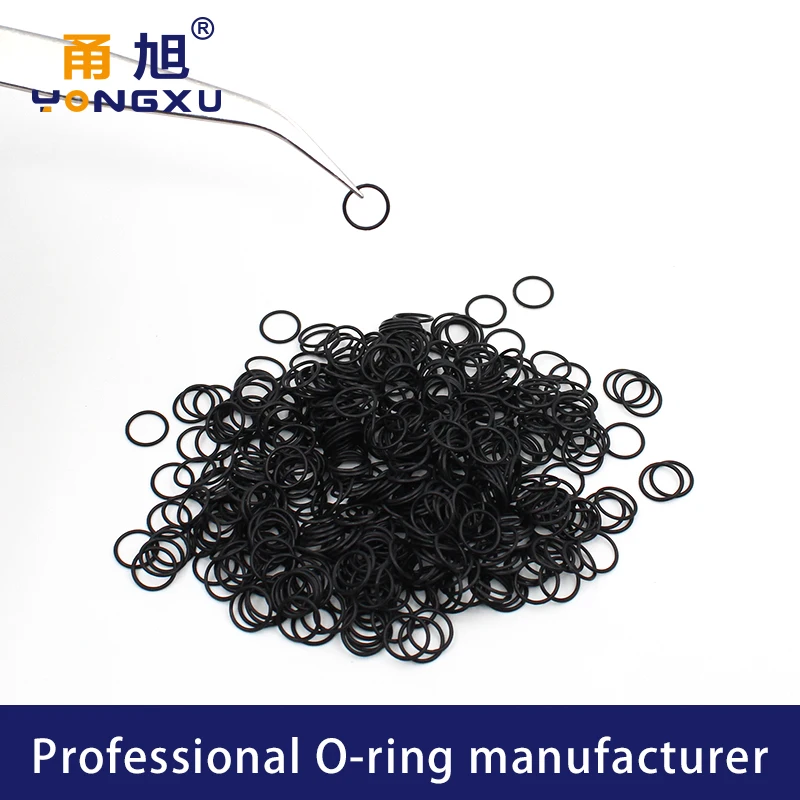 Nitrile Rubber 10PCS/lot Black NBR CS0.6mm thickness OD2.6/2.7/3.4/4.2/7.2/17.2/33/37.8*0.6mm O Ring Gasket waterproof watch