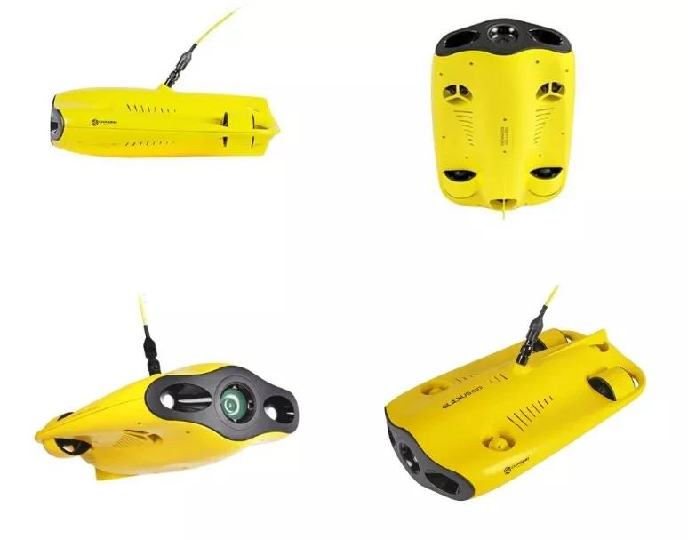 2021 Upgrade Portable Robot Underwater Diving Underwater Drone With Movable 4K Camera 64G 100M / 50M Depth Underwater Submarine