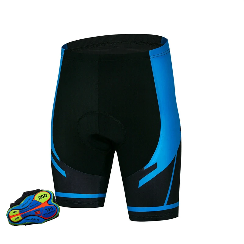 Professionally Team 20D Gel Padded Cycling Shorts Men Bicycle short Pants Bike Trousers Tights Sports Wear Bycicle Clothes