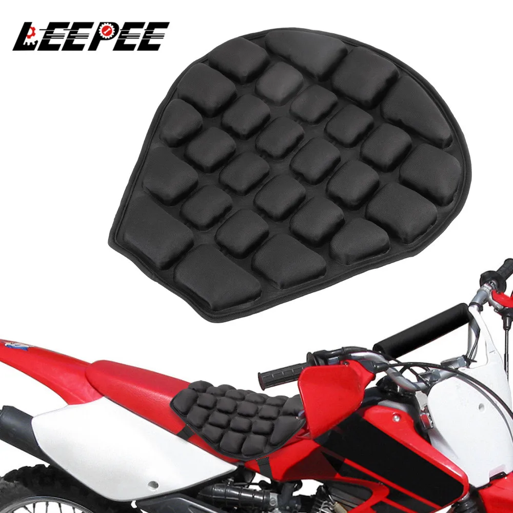 

Universal Pressure Relief Ride Seat Cushion Seat Sunscreen Mat Cool Seat Cover Inflatable Air Pad Motorcycle Air Seat Cushion