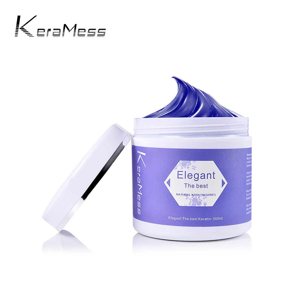 KeraMess Keratin Treatment 0% Formaldehyde No Smoke Botox Capillary Natural Elegant For Straightening Hair  Women Gift Wholesale